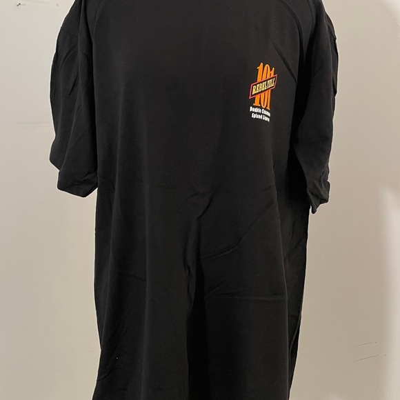 "Rebel Yell 101" Cinnamon Liqueur VINTAGE Advertising T-Shirt, Large - Picture 3 of 6